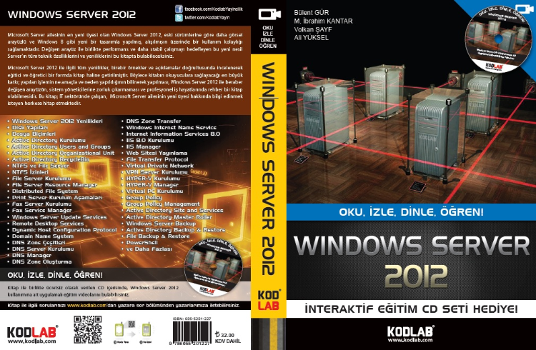 Windows Server 2012 Kitabımız